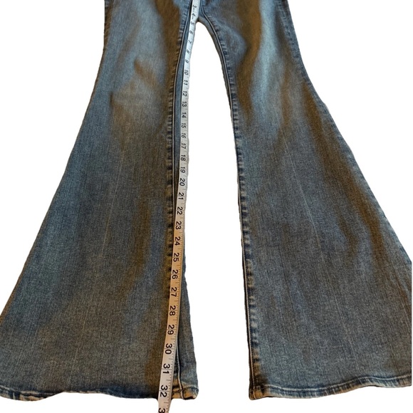 Mother Mystical Flare Denim Jeans Size  24 Rare Clairvoyant - Picture 14 of 14
